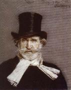 Giovanni Boldini Portrait of Giuseppe Verdi France oil painting artist